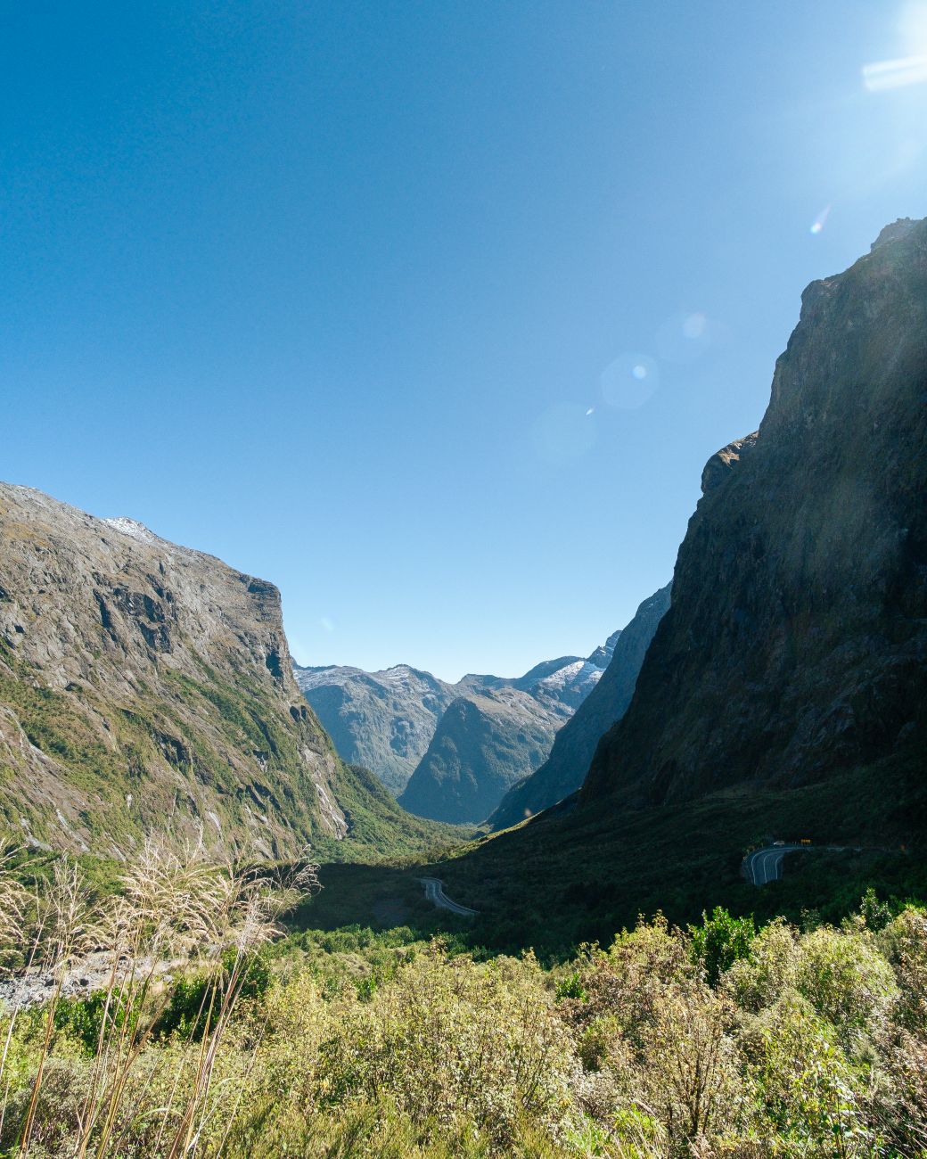 Fiordland Milford Track river view