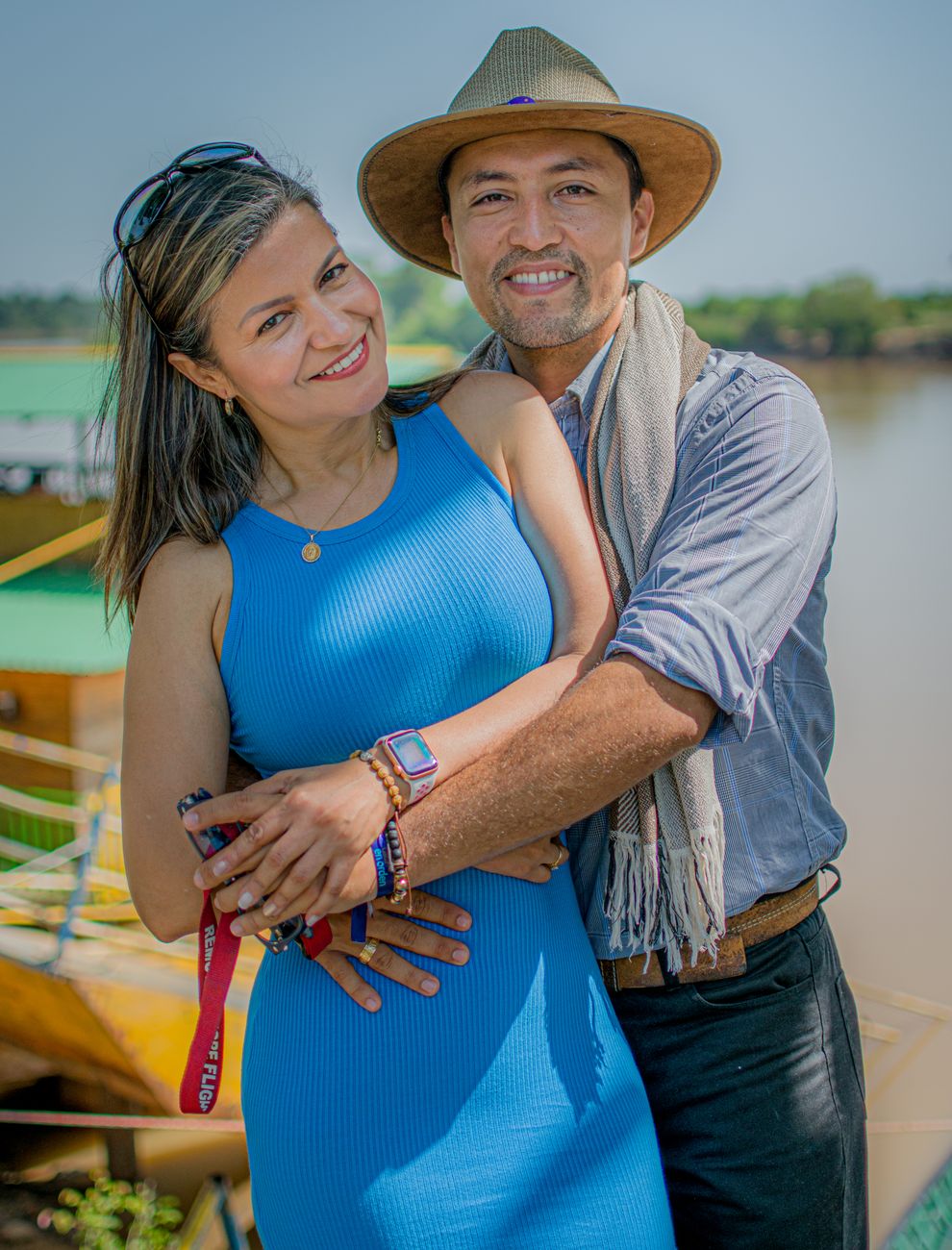 Portrait of Mark & Sarah Jenkins